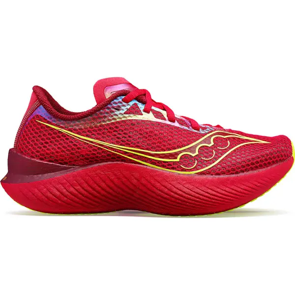 Saucony Women's Endorphin Pro 3 (Red/Rose) Running Shoes