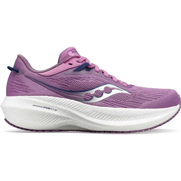 Saucony Women's Triumph 21 (Grape/Indigo) Running Shoes